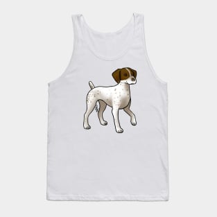 Dog - German Shorthaired Pointer - Liver White Ticked Tank Top